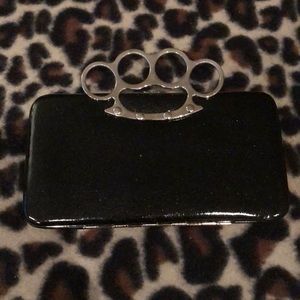 Brass knuckle wallet Clutch